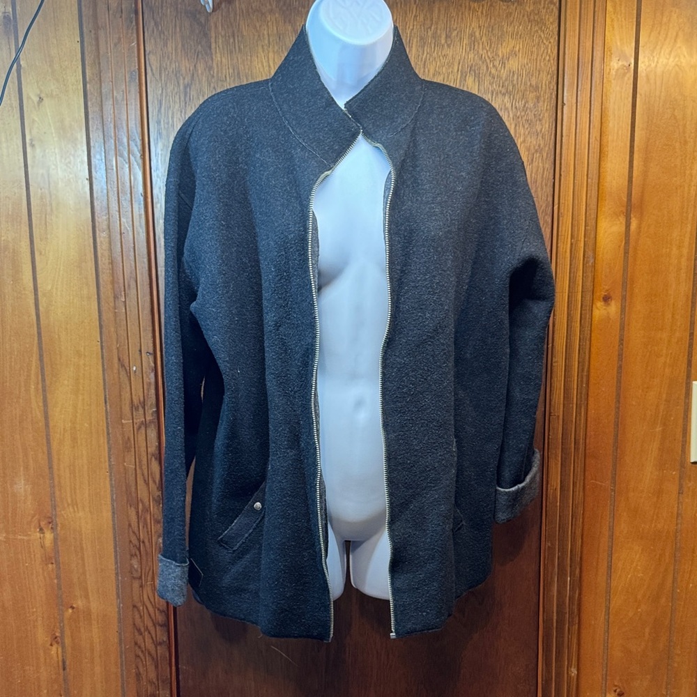 Lauren‎ Ralph Lauren Black Jacket Size Petite Large